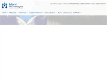 Tablet Screenshot of marintechit.com